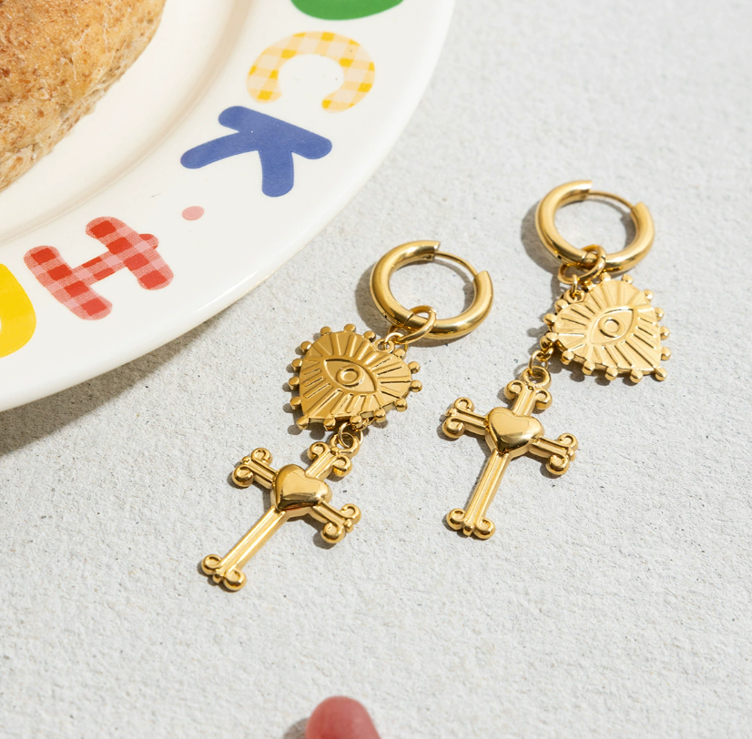 Stainless steel earrings