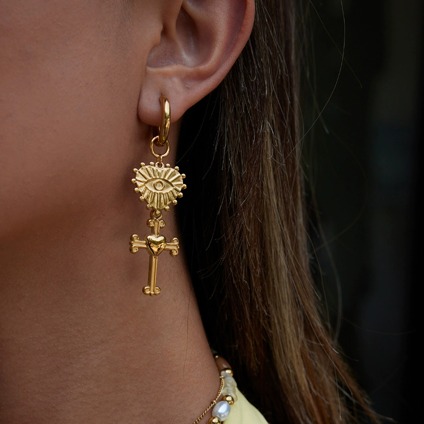 Stainless steel earrings