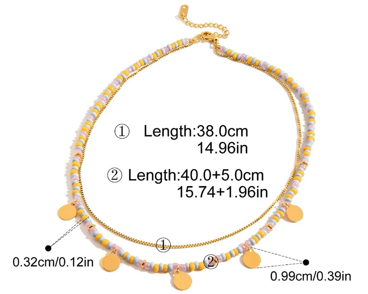 Stainless steel necklaces