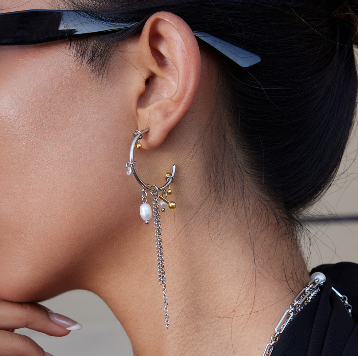 Stainless steel earrings