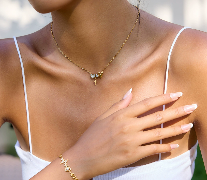 Stainless steel necklaces