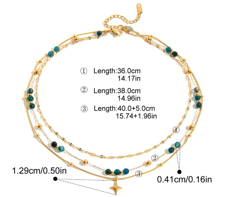 Stainless steel necklaces