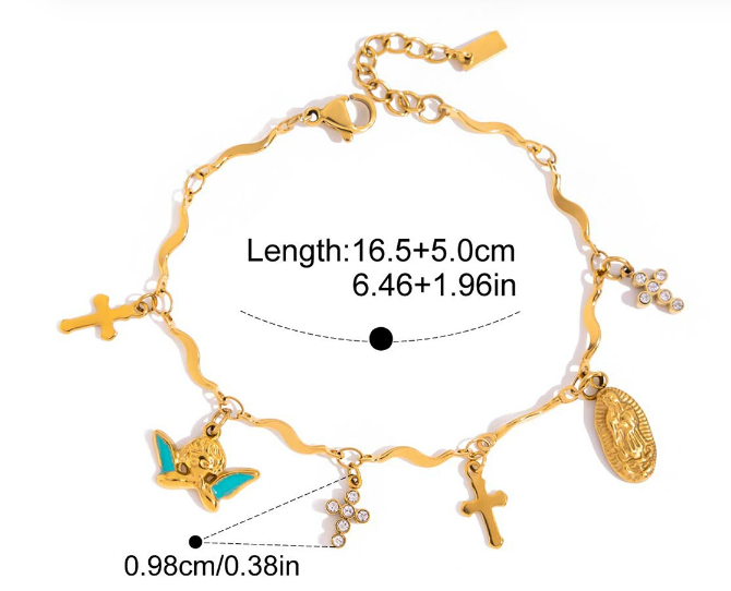 Stainless steel bracelet