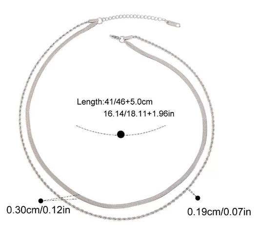 Stainless steel necklaces