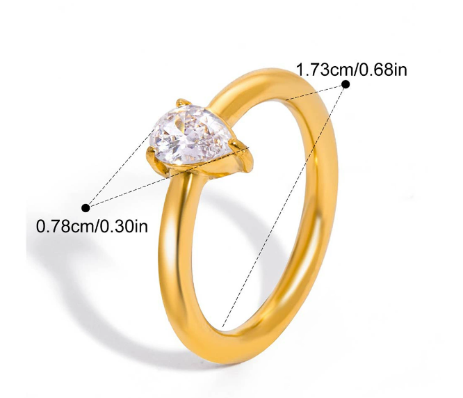 Stainless steel ring