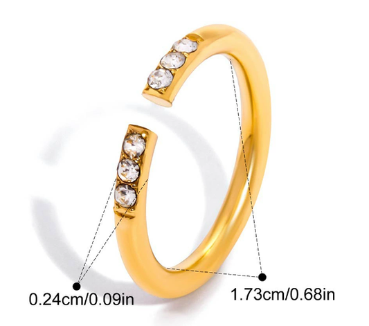 Stainless steel ring