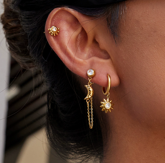 Stainless steel earrings