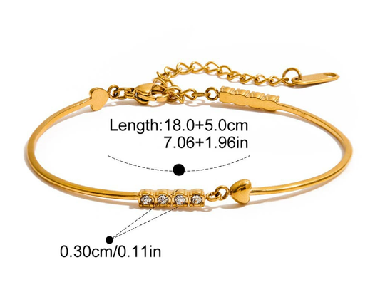 Stainless steel bracelet