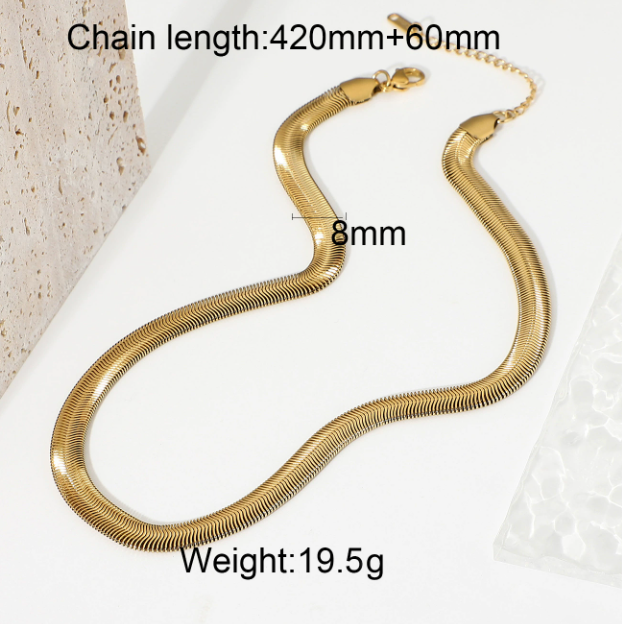 Stainless steel necklaces