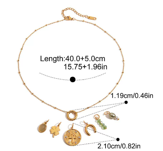 Stainless steel necklaces