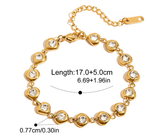 Stainless steel bracelet