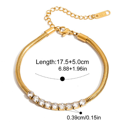 Stainless steel bracelet