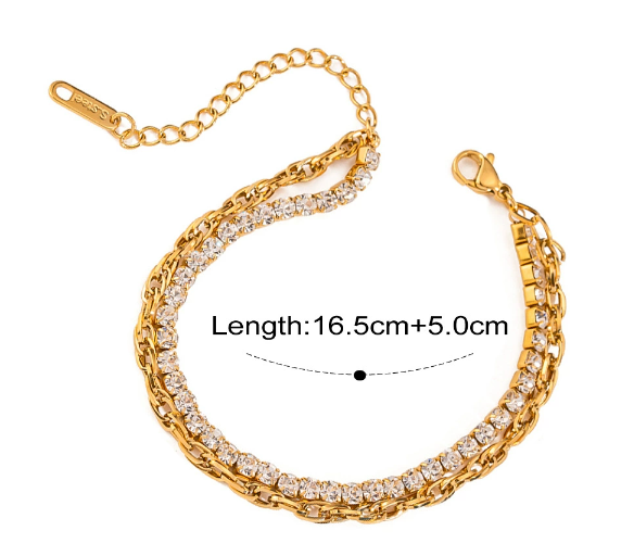 Stainless steel bracelet