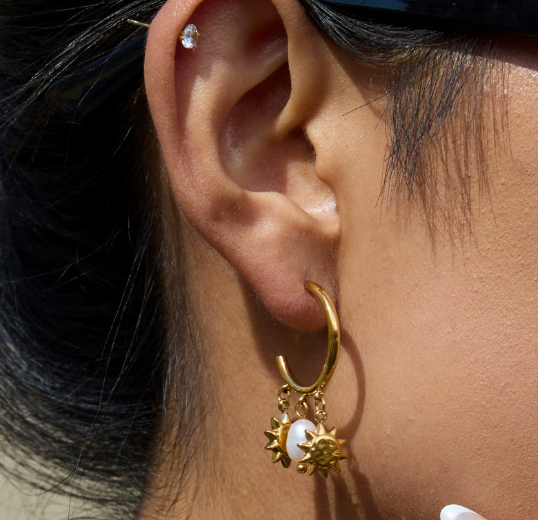 Stainless steel earrings