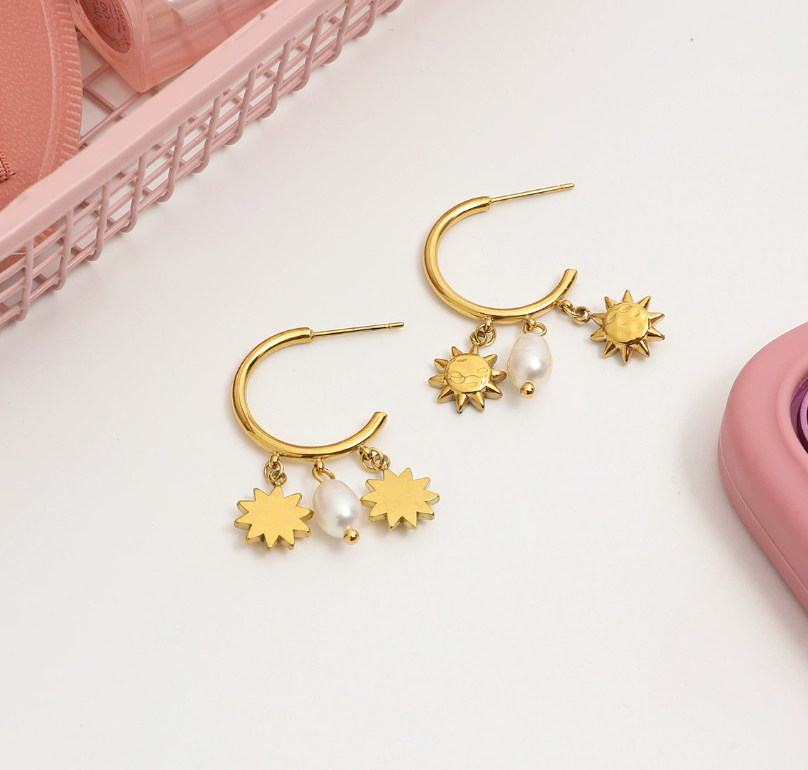 Stainless steel earrings