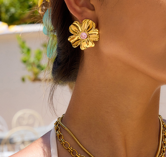 Stainless steel earrings