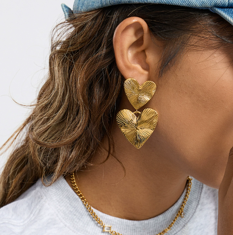 Stainless steel earrings