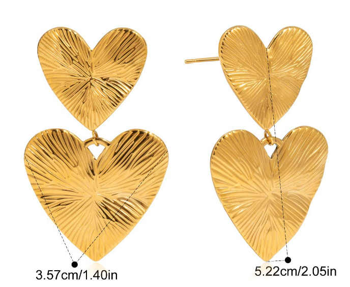 Stainless steel earrings