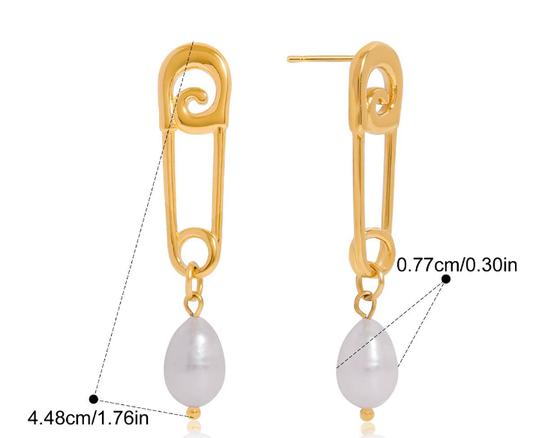 Stainless steel earrings