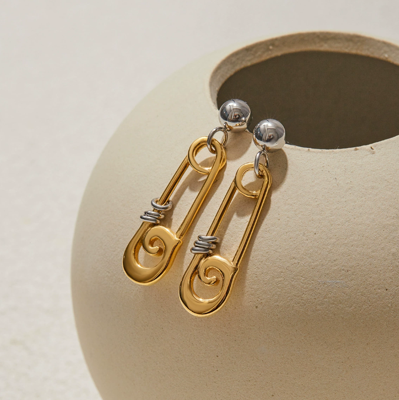 Stainless steel earrings