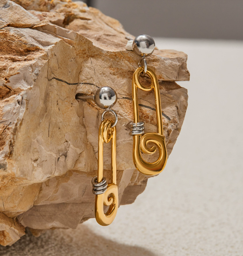 Stainless steel earrings