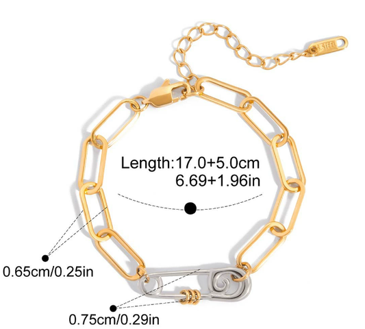 Stainless steel bracelet