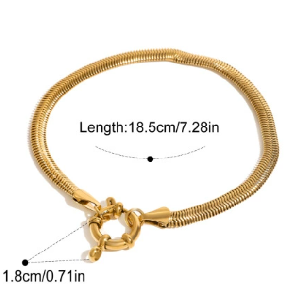 Stainless steel bracelet