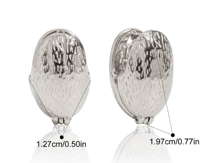 Stainless steel earrings