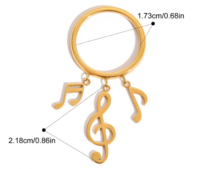 Stainless steel ring