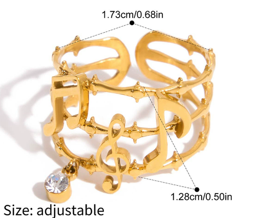 Stainless steel ring