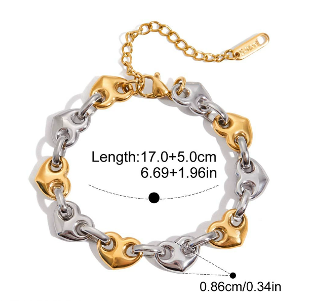 Stainless steel bracelet