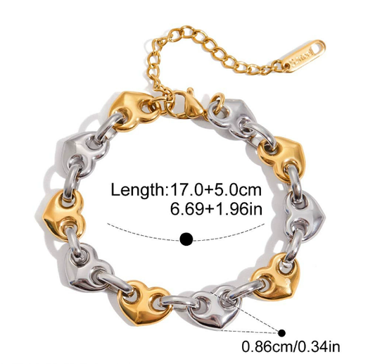 Stainless steel bracelet