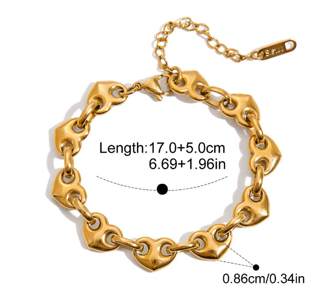 Stainless steel bracelet