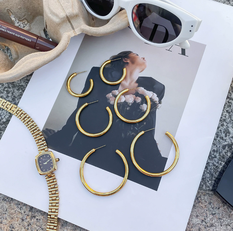 Stainless steel earrings