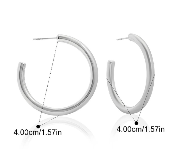 Stainless steel earrings