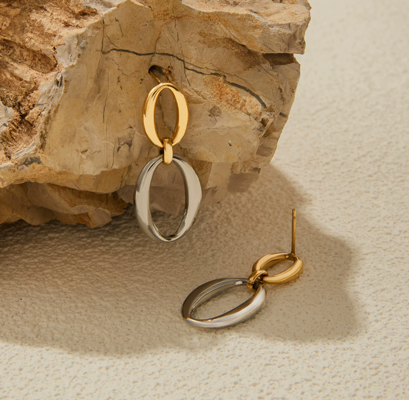 Stainless steel earrings