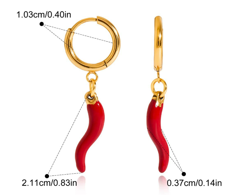 Stainless steel earrings