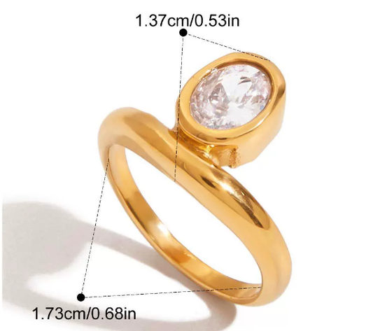 Stainless steel ring