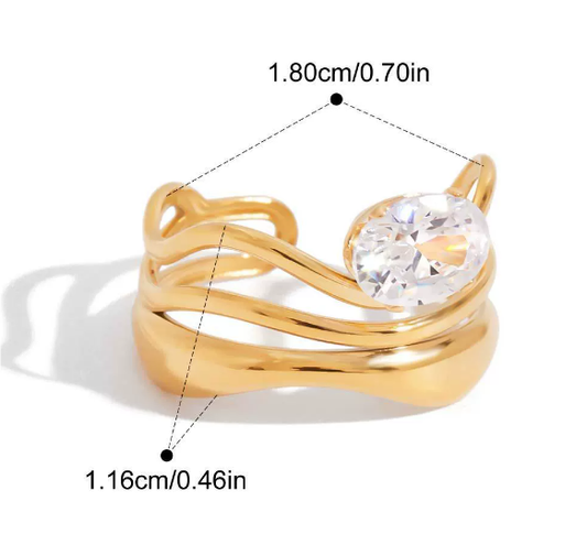 Stainless steel ring