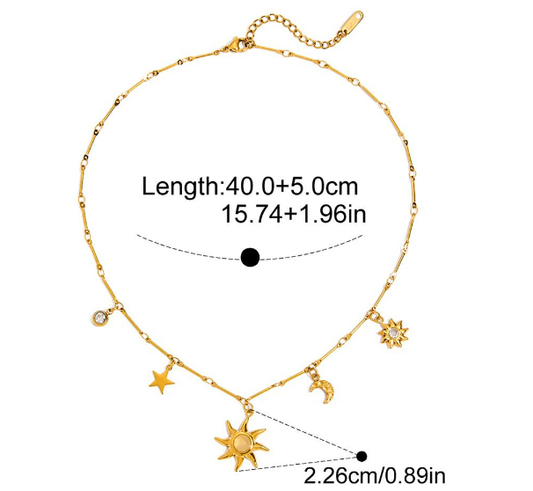 Stainless steel necklaces