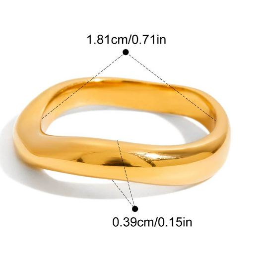 Stainless steel ring