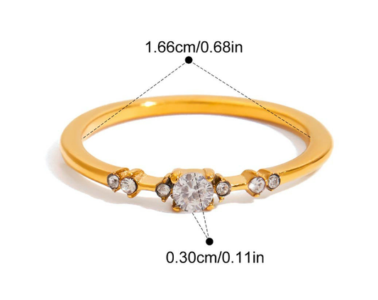 Stainless steel ring