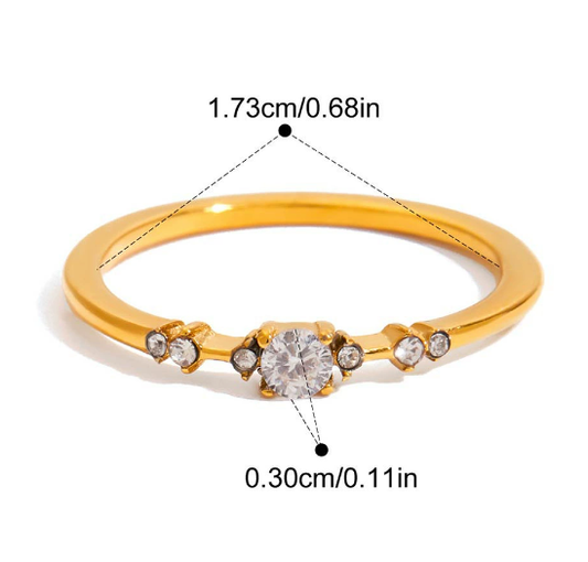 Stainless steel ring