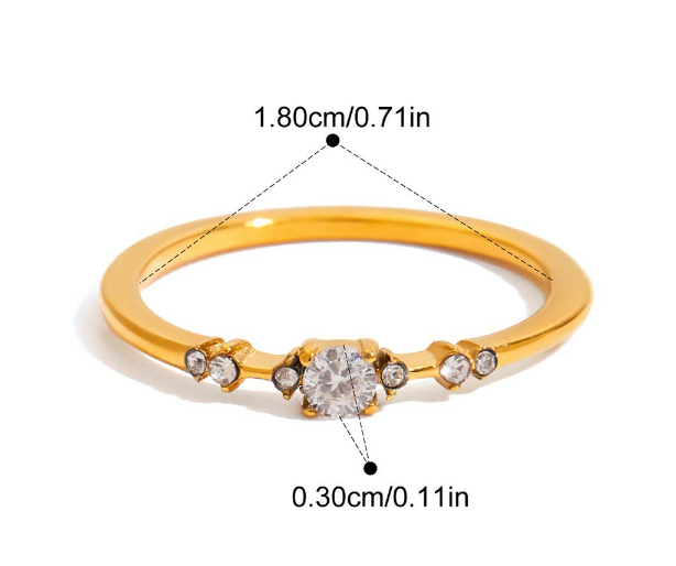 Stainless steel ring