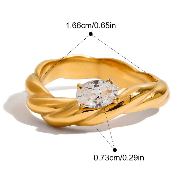 Stainless steel ring