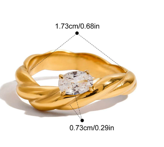 Stainless steel ring