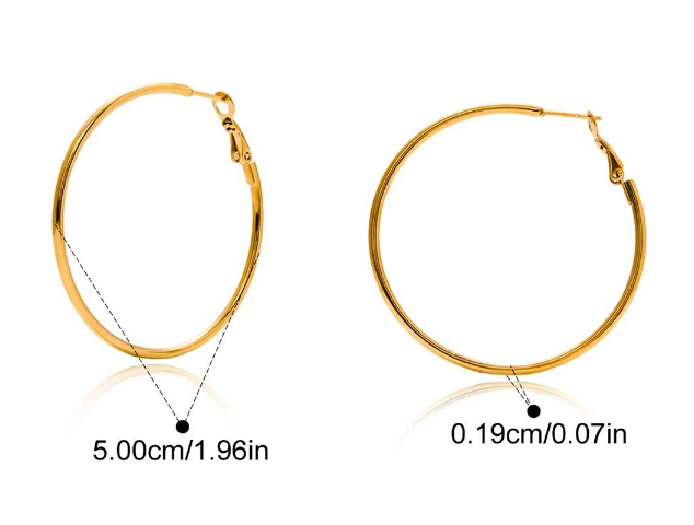 Stainless steel earrings