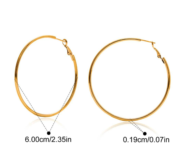 Stainless steel earrings