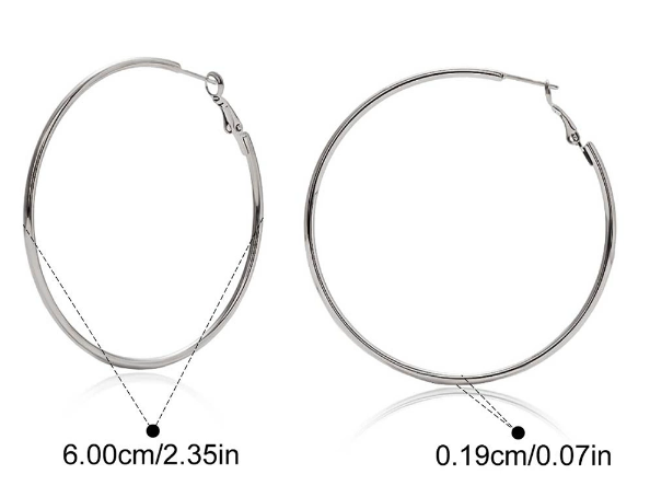 Stainless steel earrings