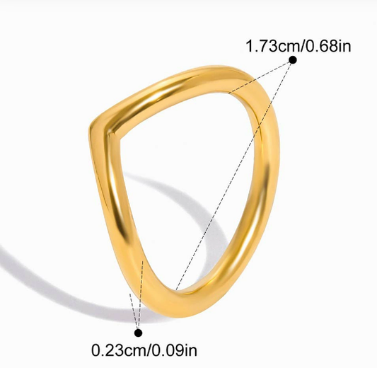 Stainless steel ring